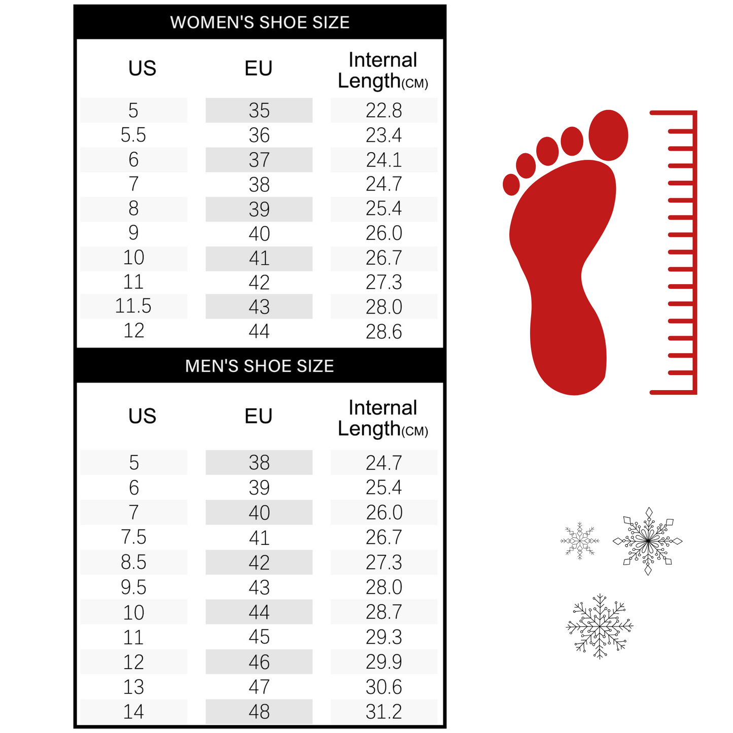 Red Flannel High Top Canvas Tennis Shoes Winter Sneakers Snowflakes Hi Tops Red Plaid Christmas Shoes